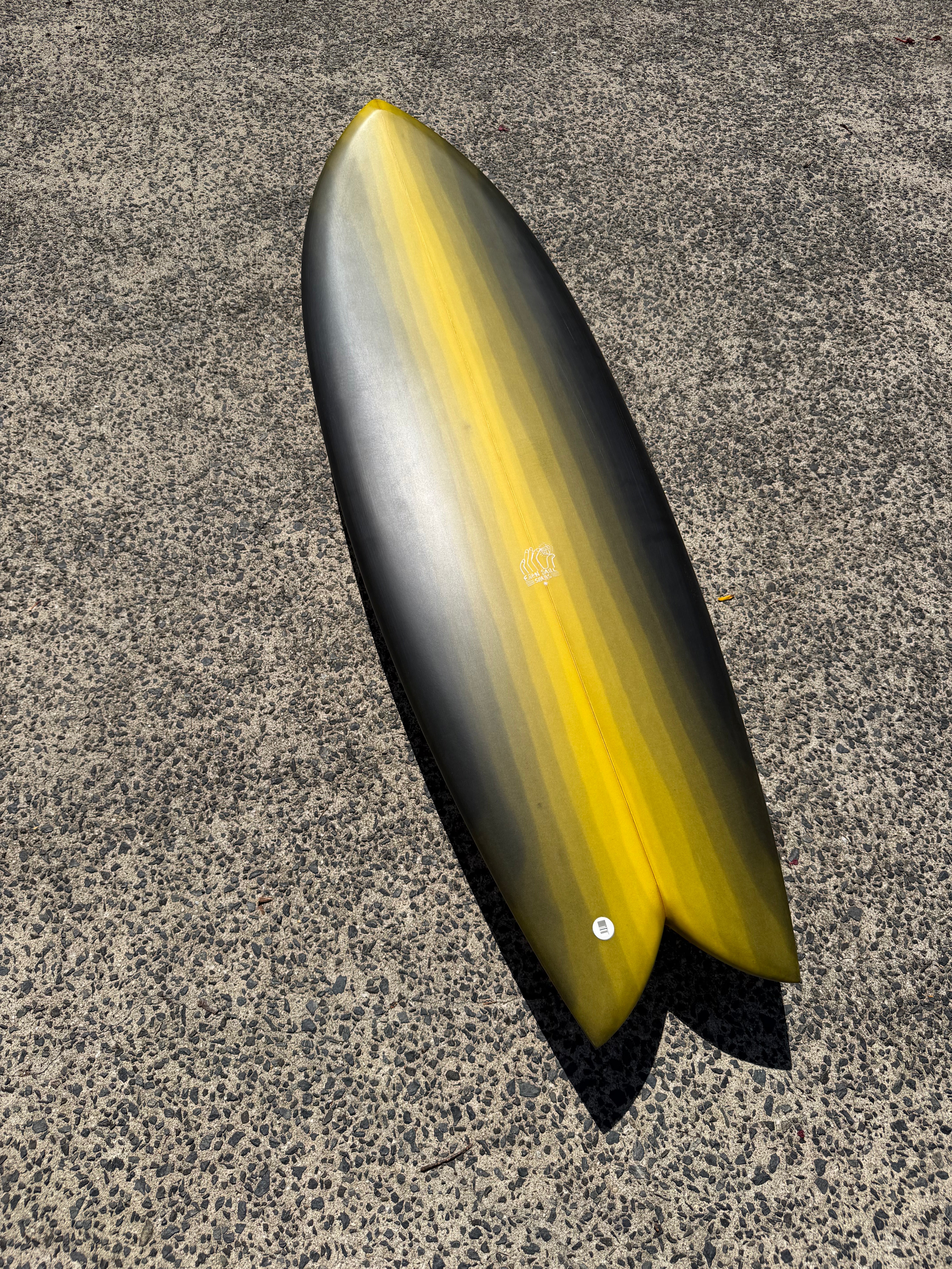 Riches RF - 5'7 YELLOW STRIPE – Dead Kooks Surfboards