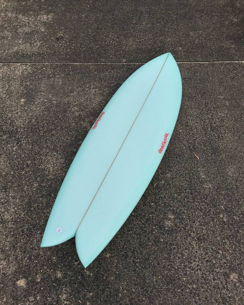 Riches TF - 5'5 Soft Mint – Dead Kooks Surfboards