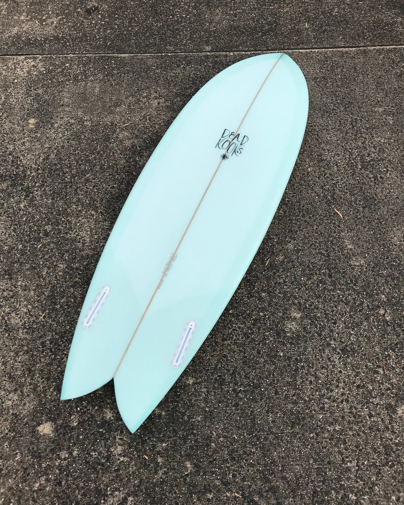 Riches TF - 5'5 Soft Mint – Dead Kooks Surfboards