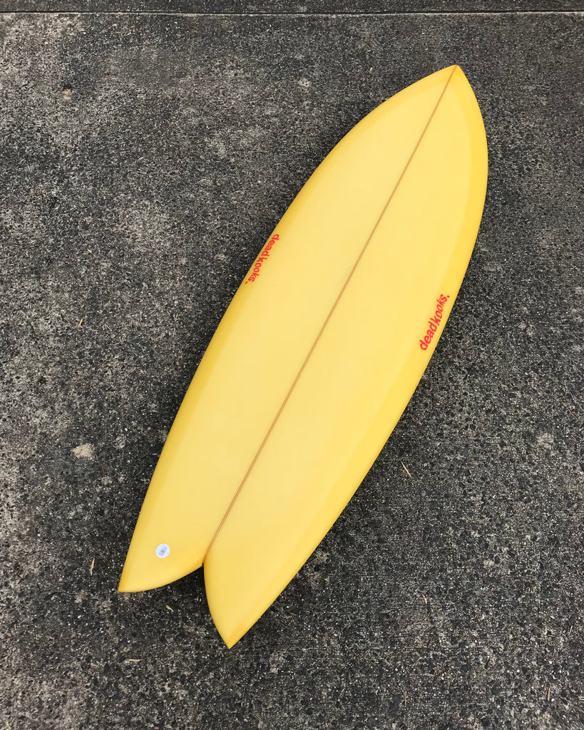 Riches TF - 5'5 Yellow – Dead Kooks Surfboards