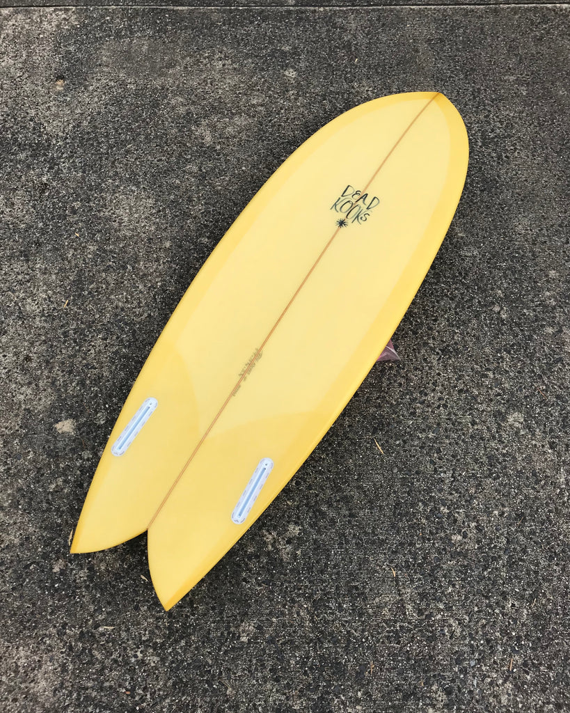 Riches TF - 5'5 Yellow – Dead Kooks Surfboards