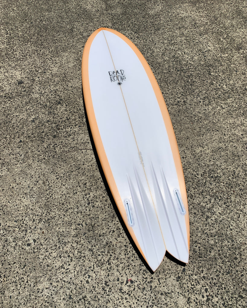 Ying Yang - 6'5 Soft Peach – Dead Kooks Surfboards