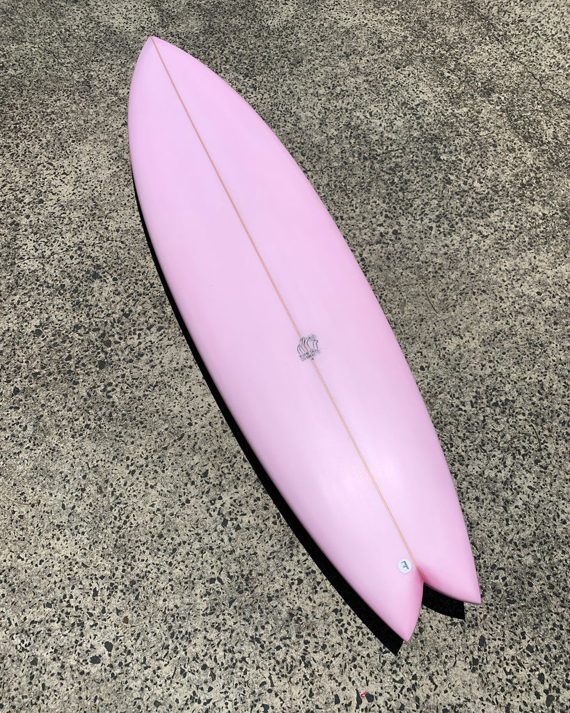 Ying Yang - 6'4 Rose Quartz – Dead Kooks Surfboards
