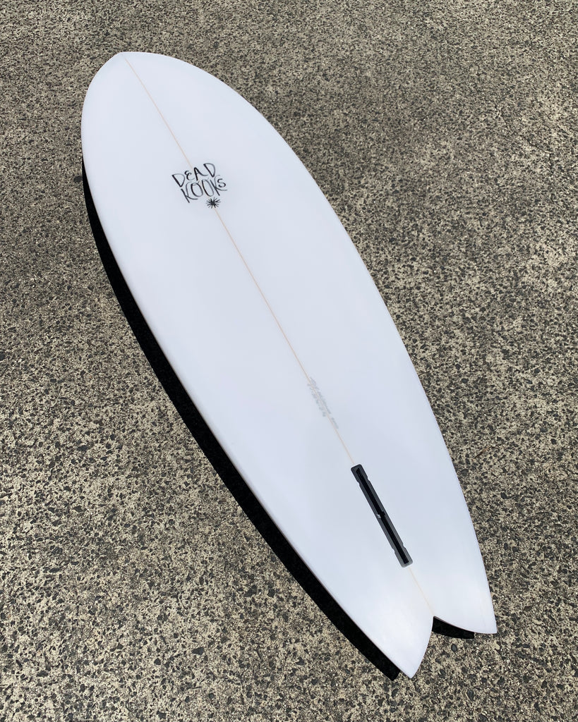 Wildflower - 6'1 White – Dead Kooks Surfboards