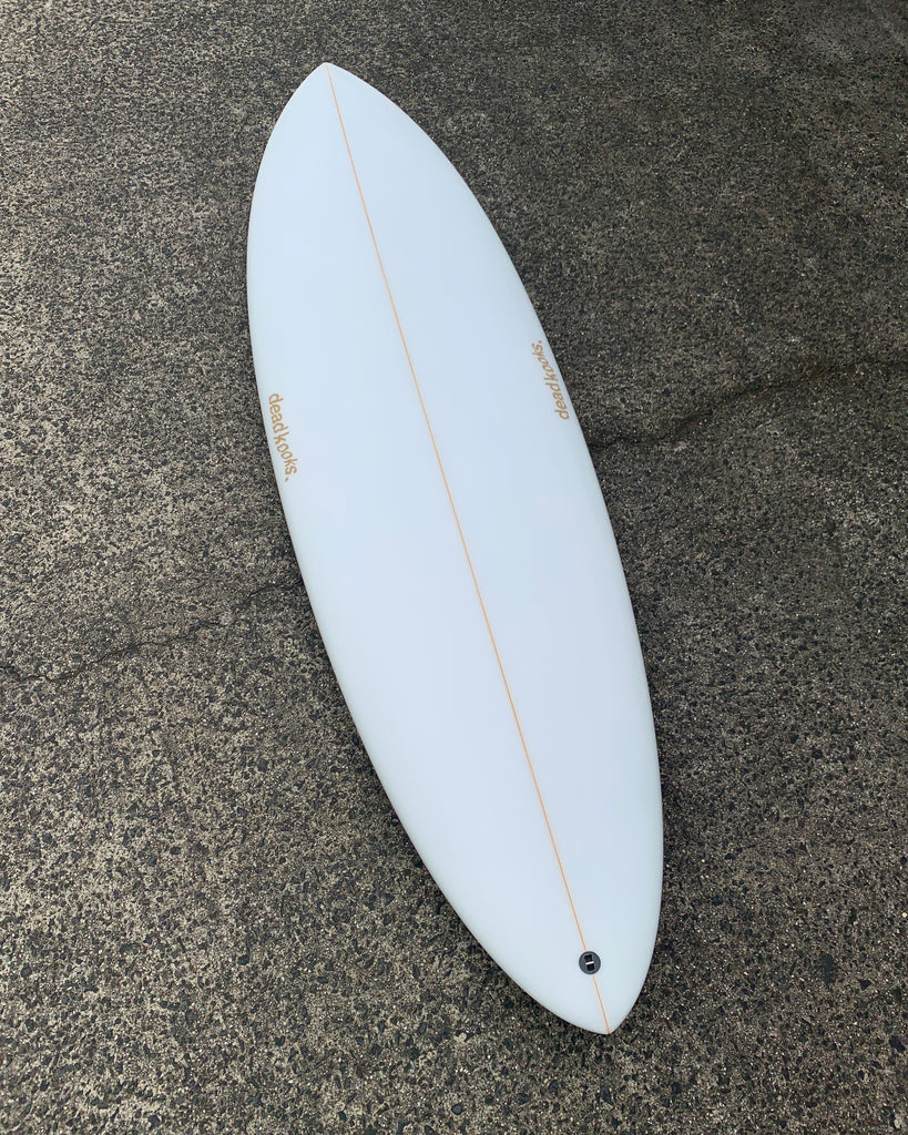 deadkooks ヘルキャット　5.9 Hellcat - 5'9 Clear – Dead Kooks Surfboards
