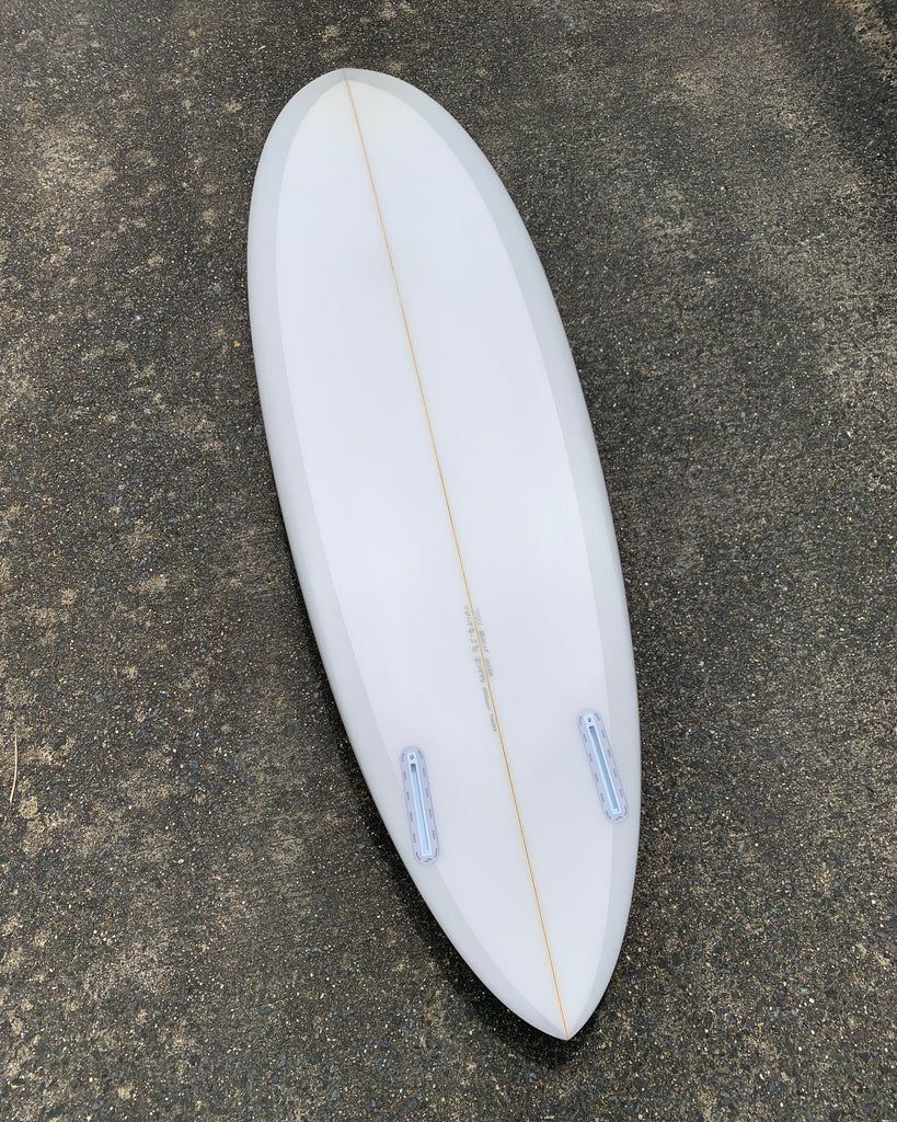 Hellcat - 5'11 Grey/White – Dead Kooks Surfboards
