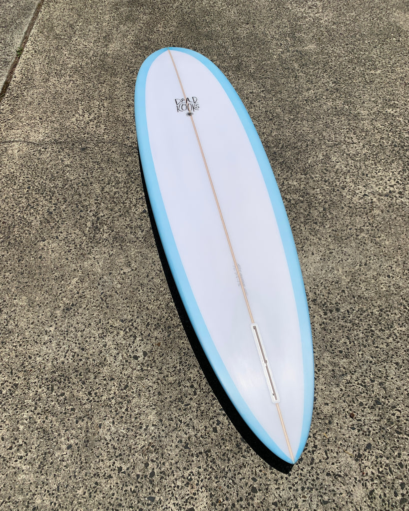 Hellhound - 7'6 Sky Blue – Dead Kooks Surfboards