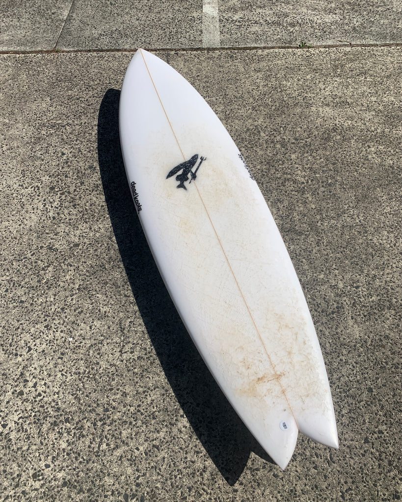 Ying Yang - 6'8 Clear – Dead Kooks Surfboards