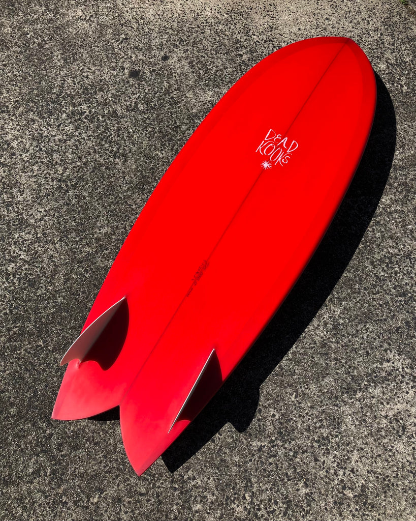 Riches RF - 5'7 Blood Orange – Dead Kooks Surfboards