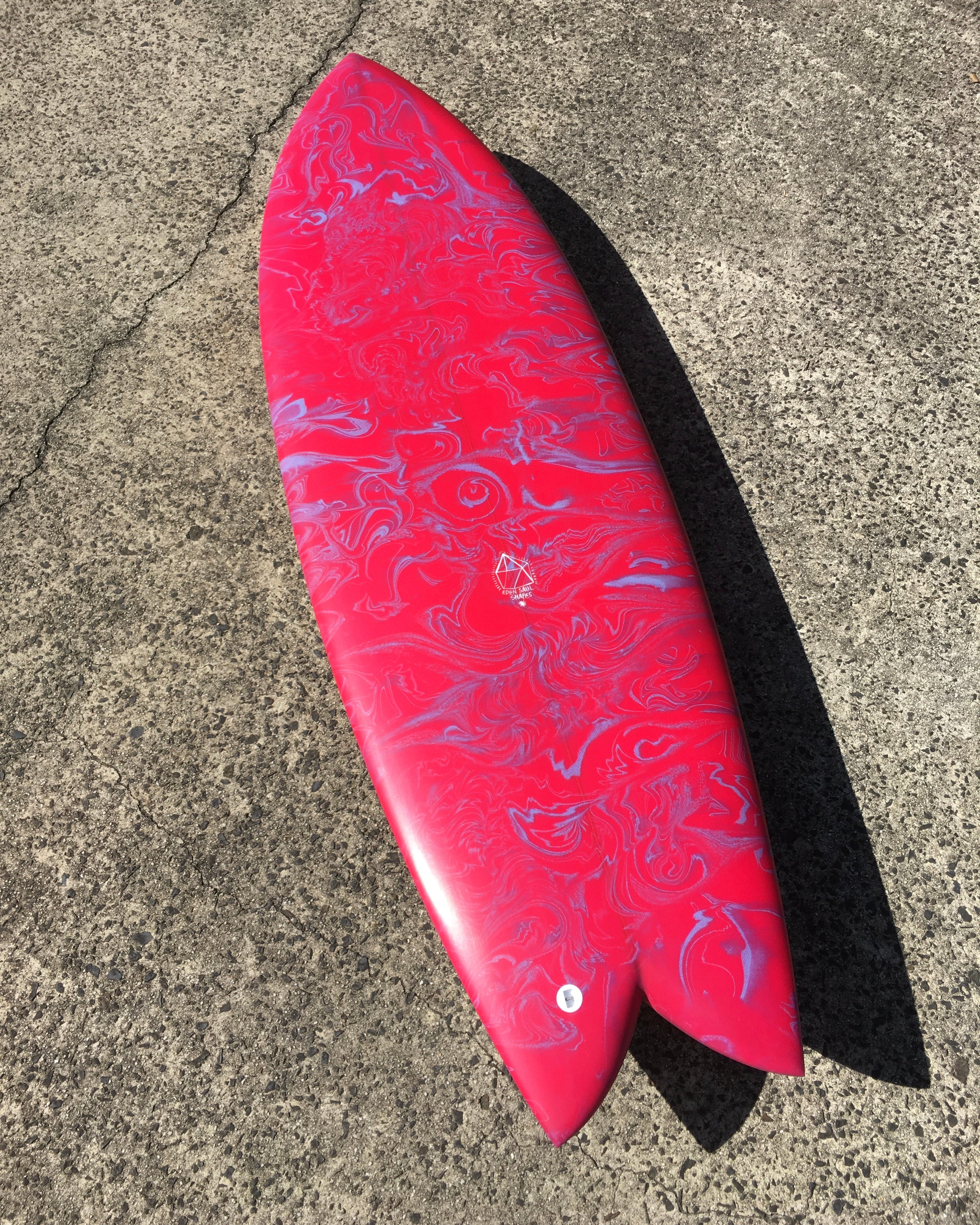 Riches RF - 5'6 Strawberry Smoke – Dead Kooks Surfboards