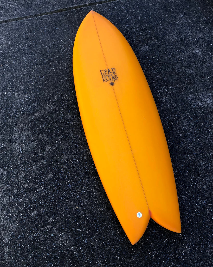 Riches RF - 5'7 Juicy Orange – Dead Kooks Surfboards