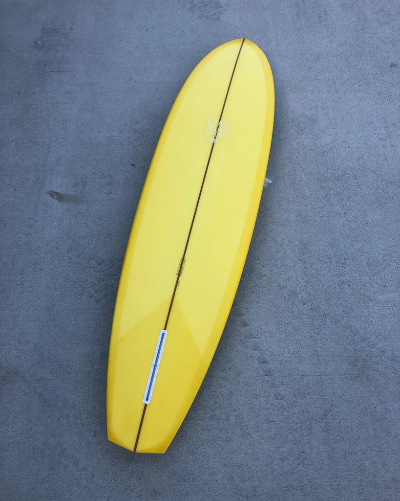 Speedhull - 7'4 Sunflower Yellow – Dead Kooks Surfboards