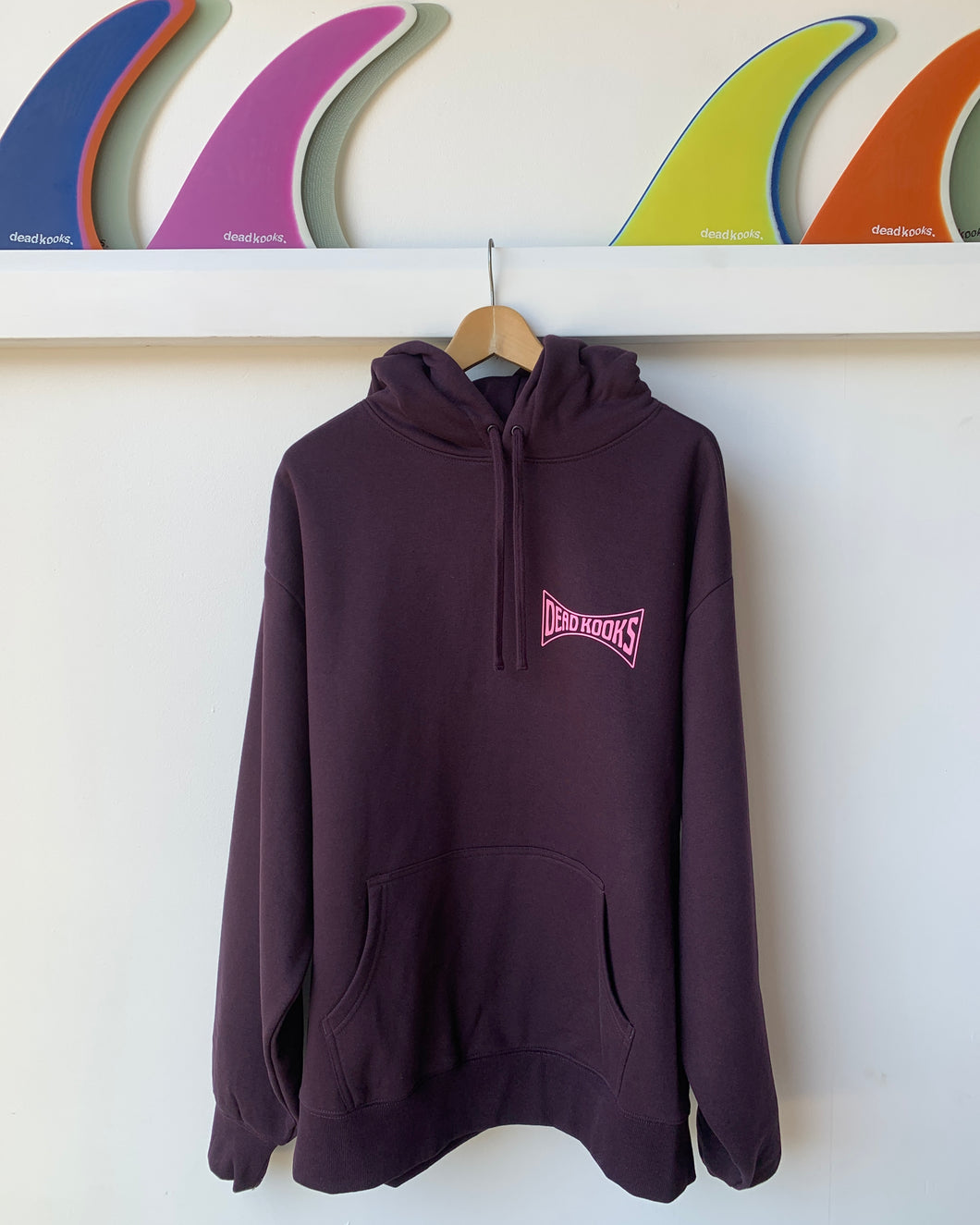 Bow-Tie Heavyweight Hood - Plum