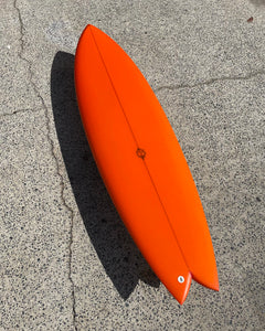 Ying Yang - 6'8 Bright Orange
