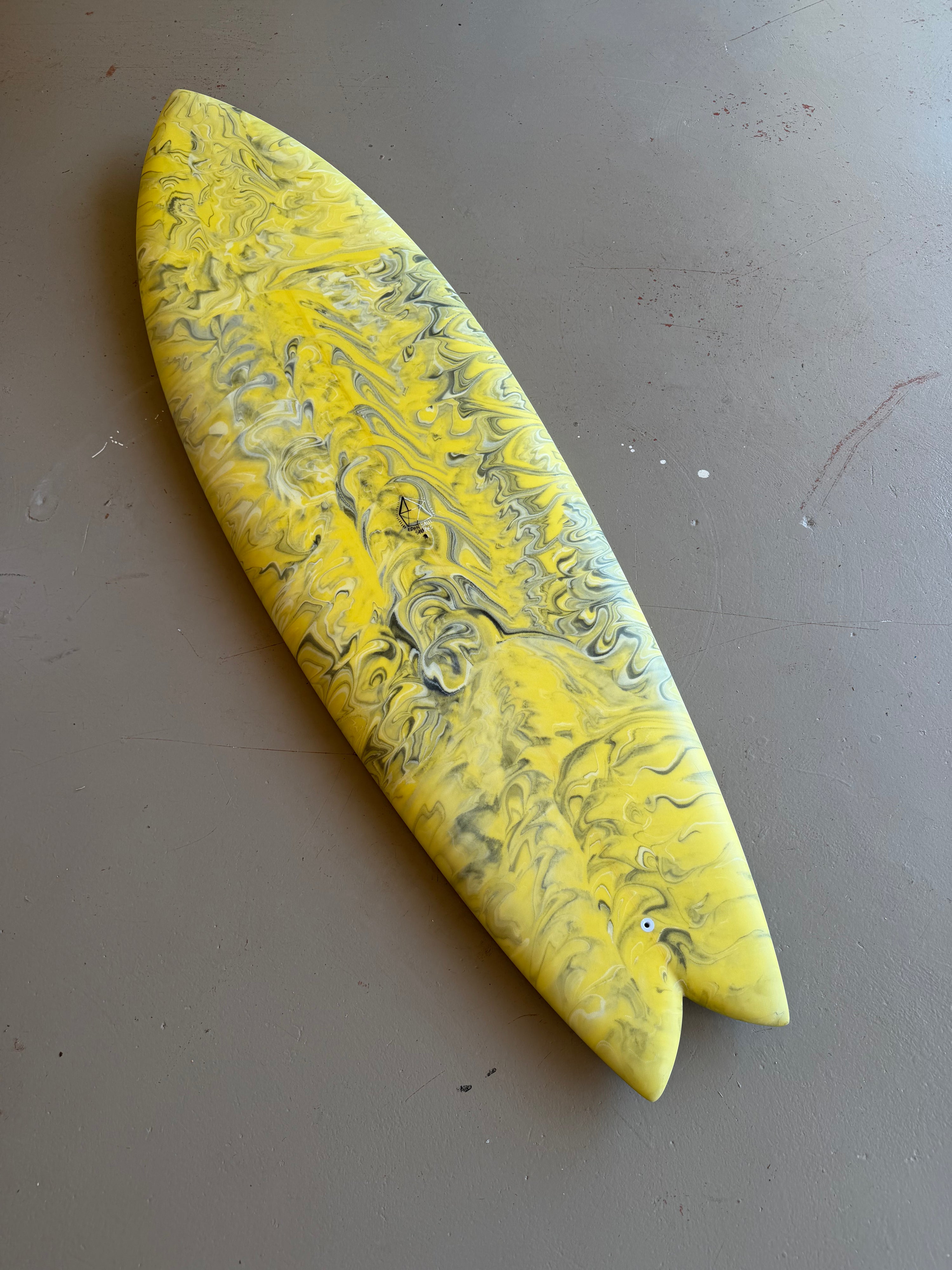 Wildflower - 6'3 Yellow Swirl