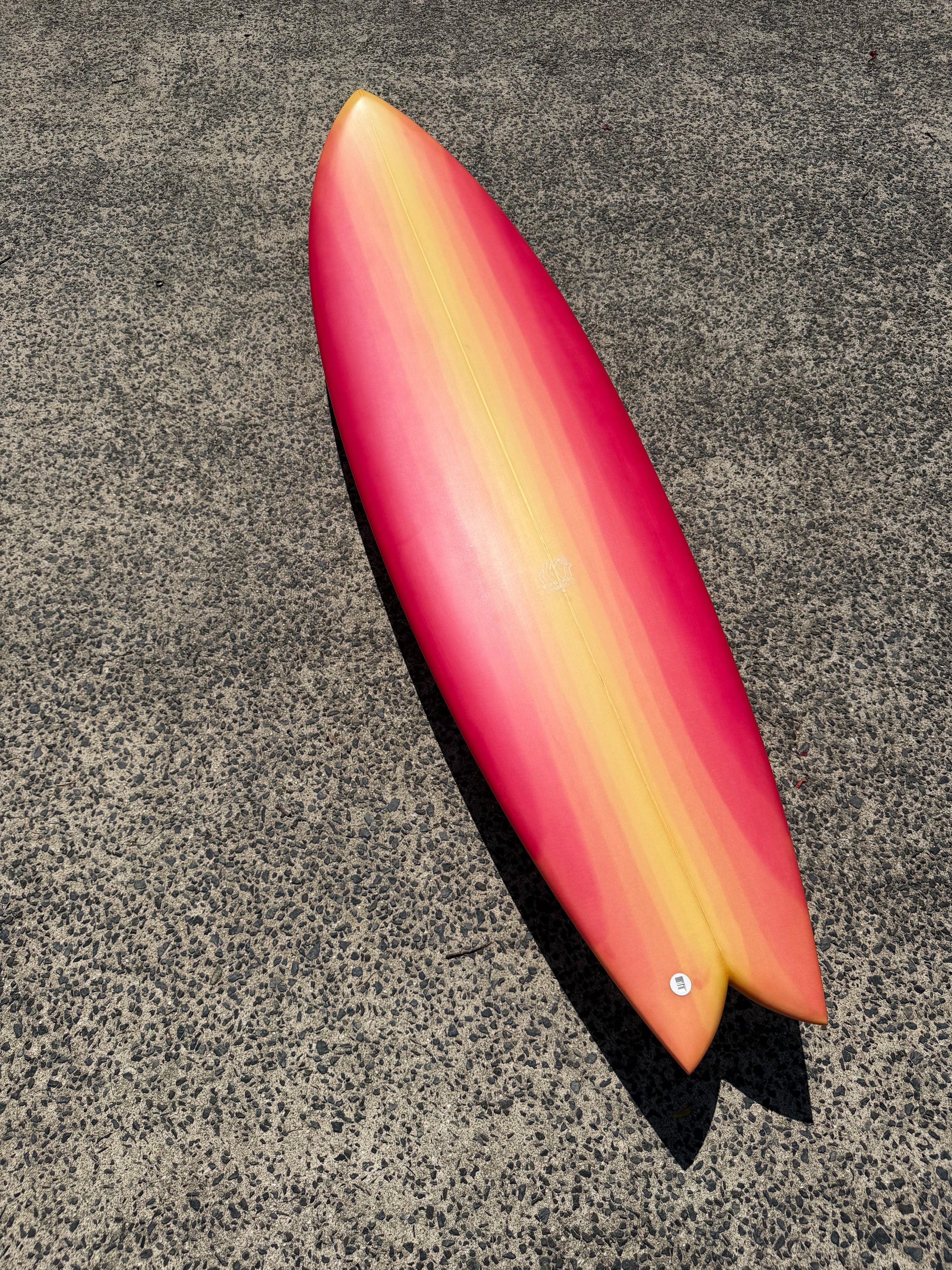 Yin Yang - 6'8 STRAWBERRY MANGO FADE