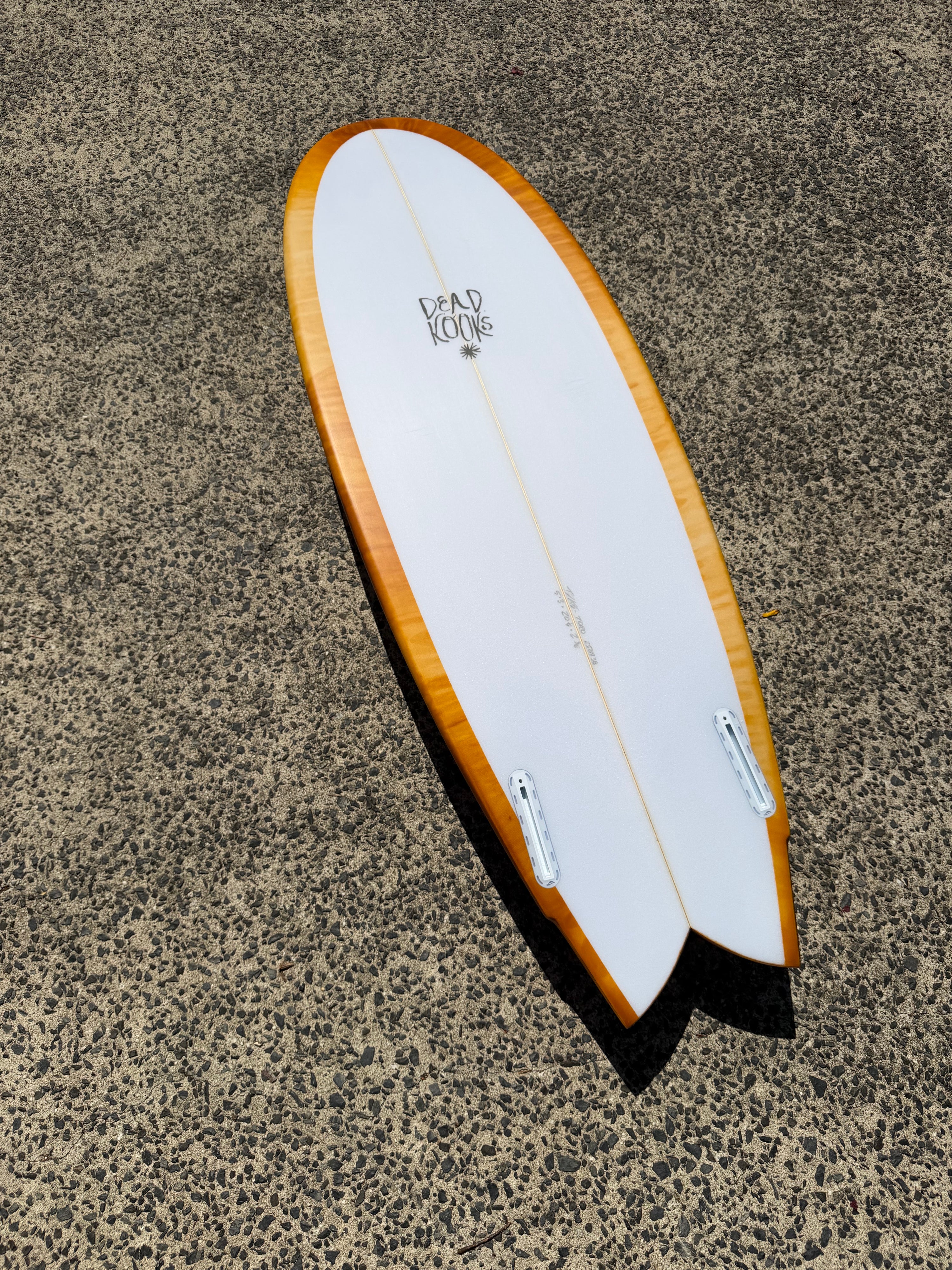 Toro - 5'3 BROWN AMEBAS – Dead Kooks Surfboards Toro - 5'3 BROWN AMEBAS – Dead Kooks Surfboards