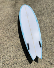 Yin Yang - 6'5 Light Blue Rorschach