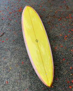 Hellhound - 7'2 Lemon/Tan Stripe