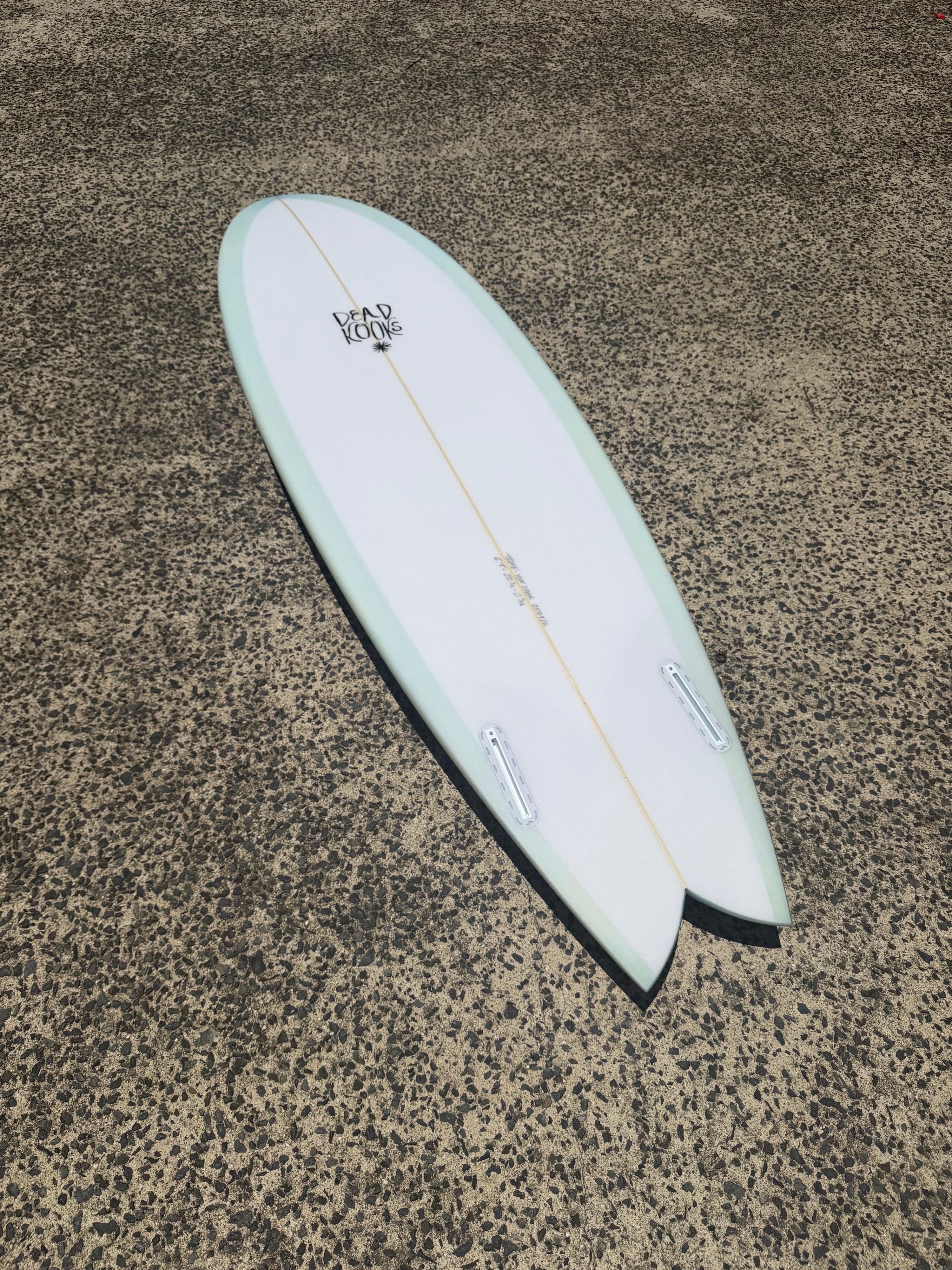 Yin Yang - 6'5 Yellow Blue Fade