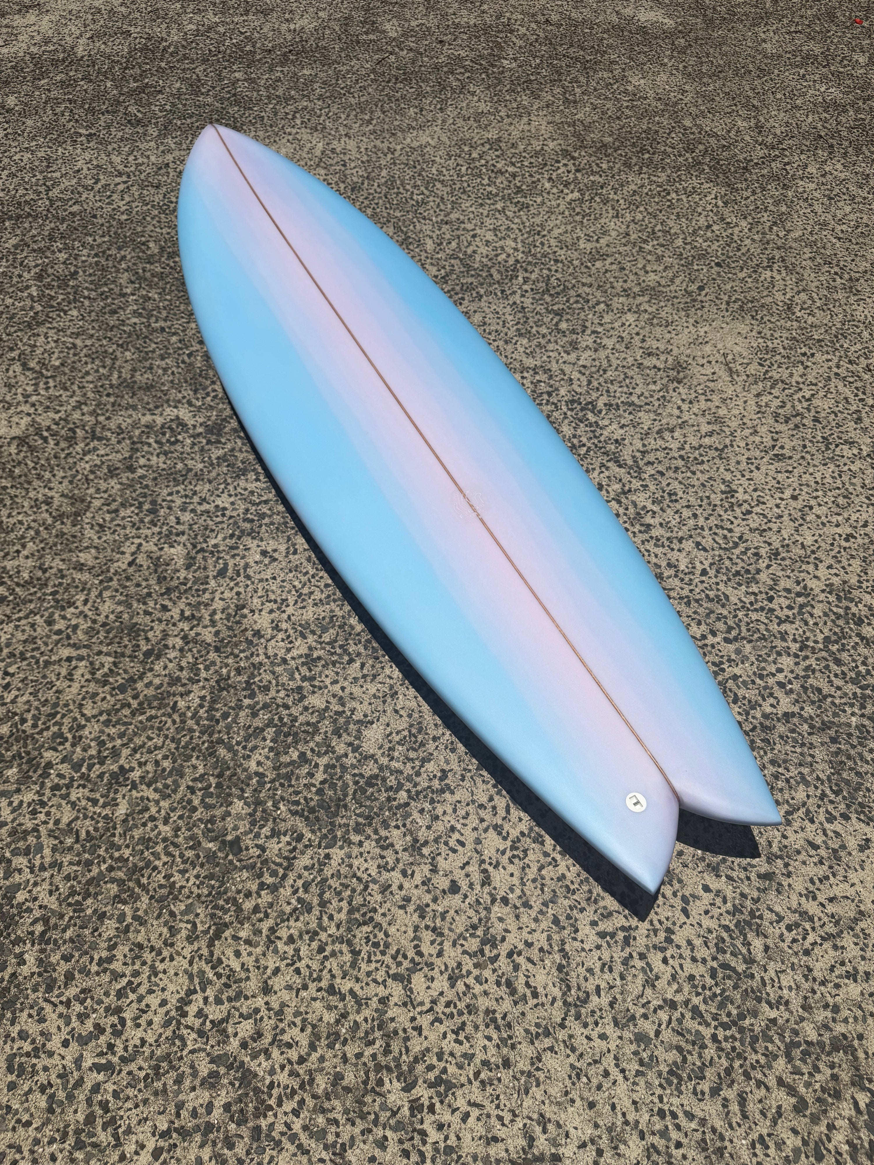 Yin Yang - 6'8 Blue Lavender Fade
