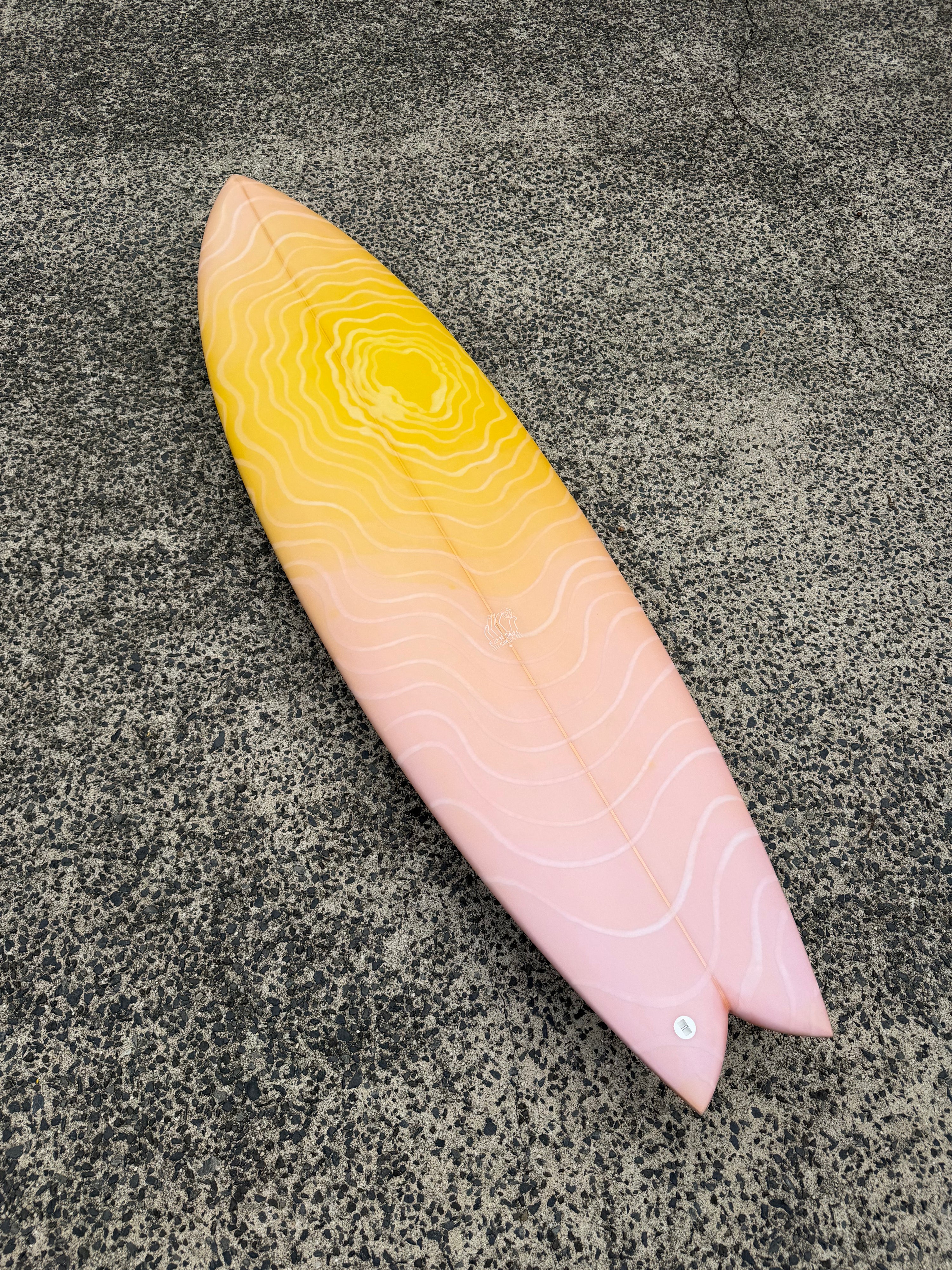 Yin Yang - 6'3 PEACH SUNSET