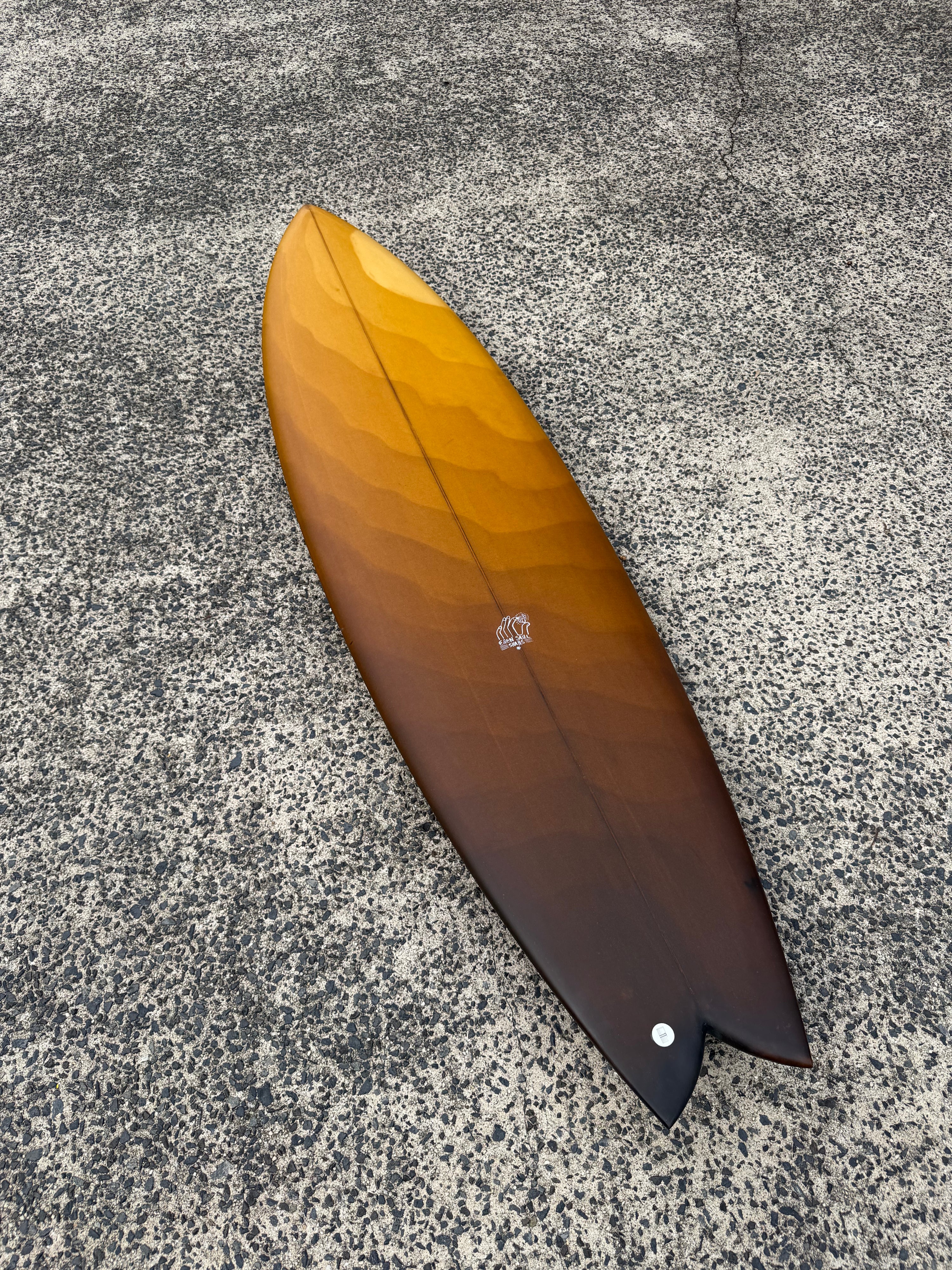 Yin Yang - 6'6 BROWN LAYERED