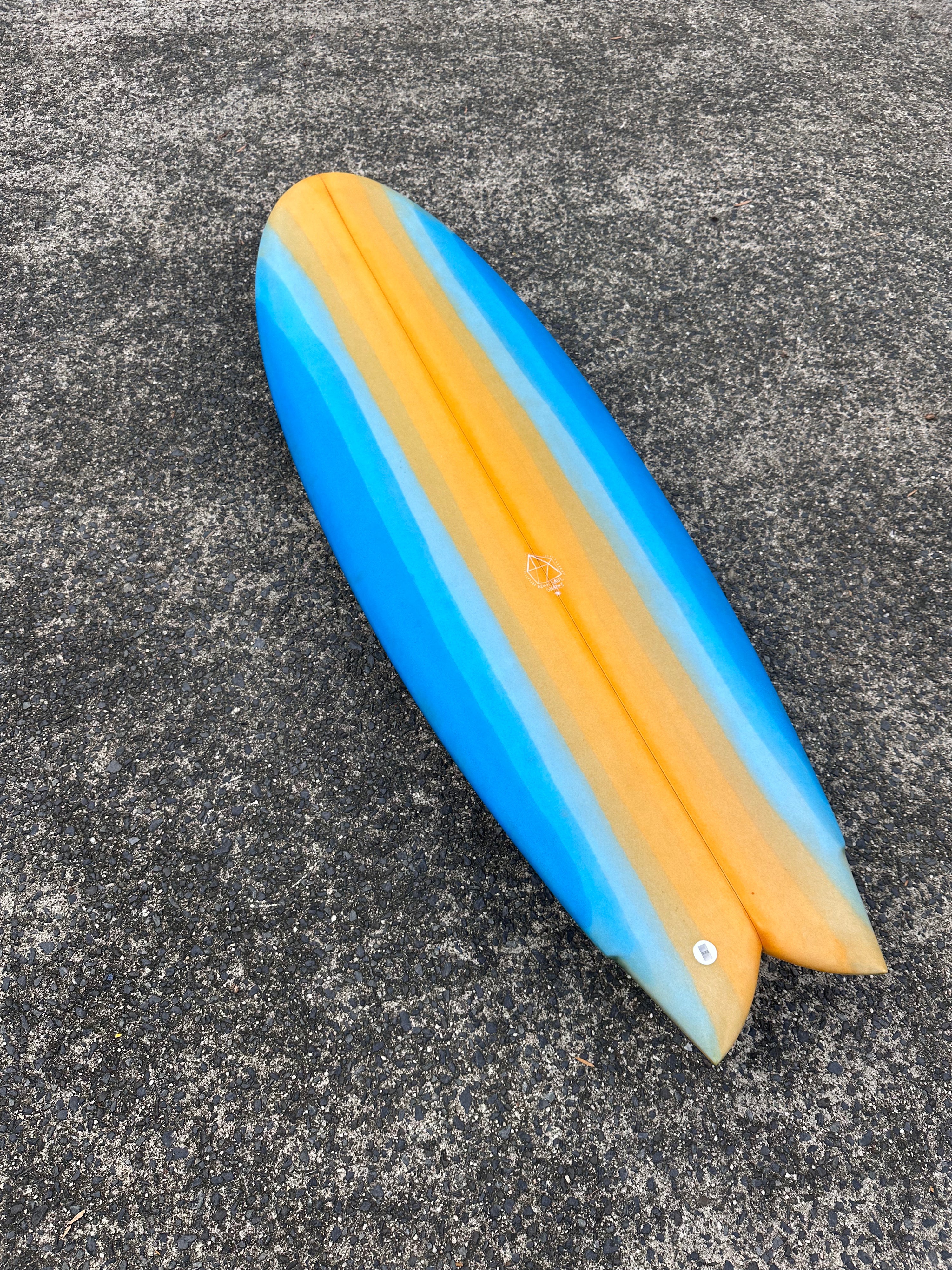 Toro - 5'5 Blue Orange Stripe Twin