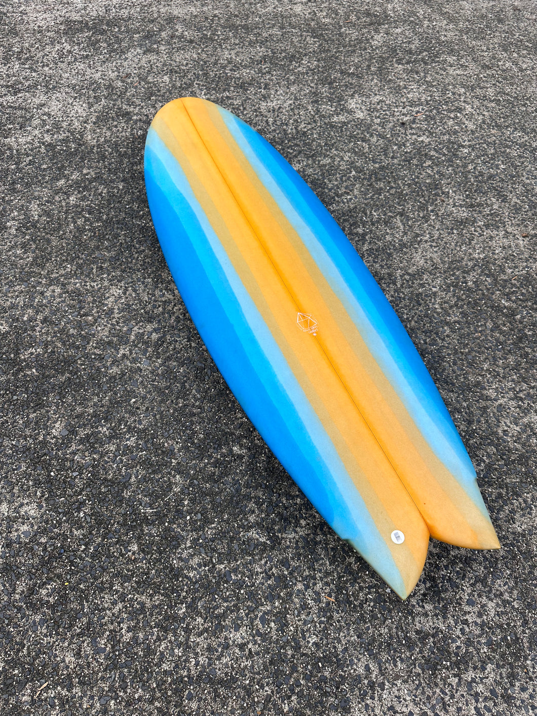 Toro - 5'5 Blue Orange Stripe Twin