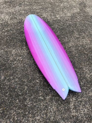 Deadkooks Upright Twin Iced Blue ツイン Ying Yang - 6'6 Blue Deadkooks Upright Twin Iced Blue ツイン Ying Yang - 6'6 Blue
