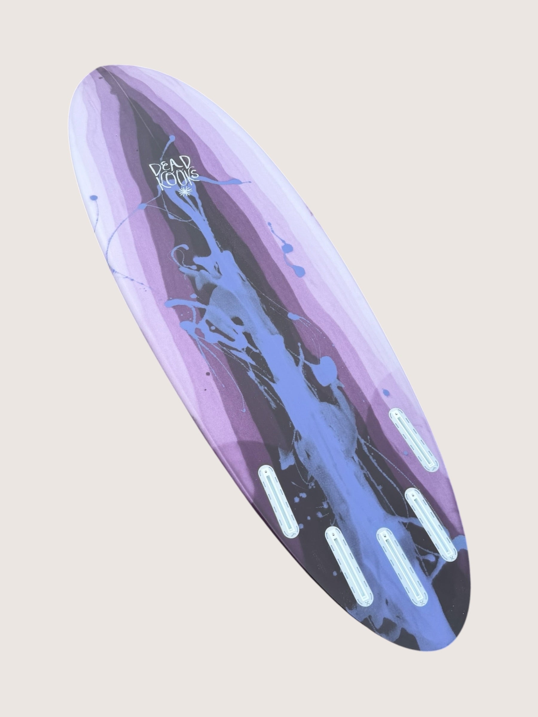 Yin Yang Roundtail - 6'4 Purple explosion 5