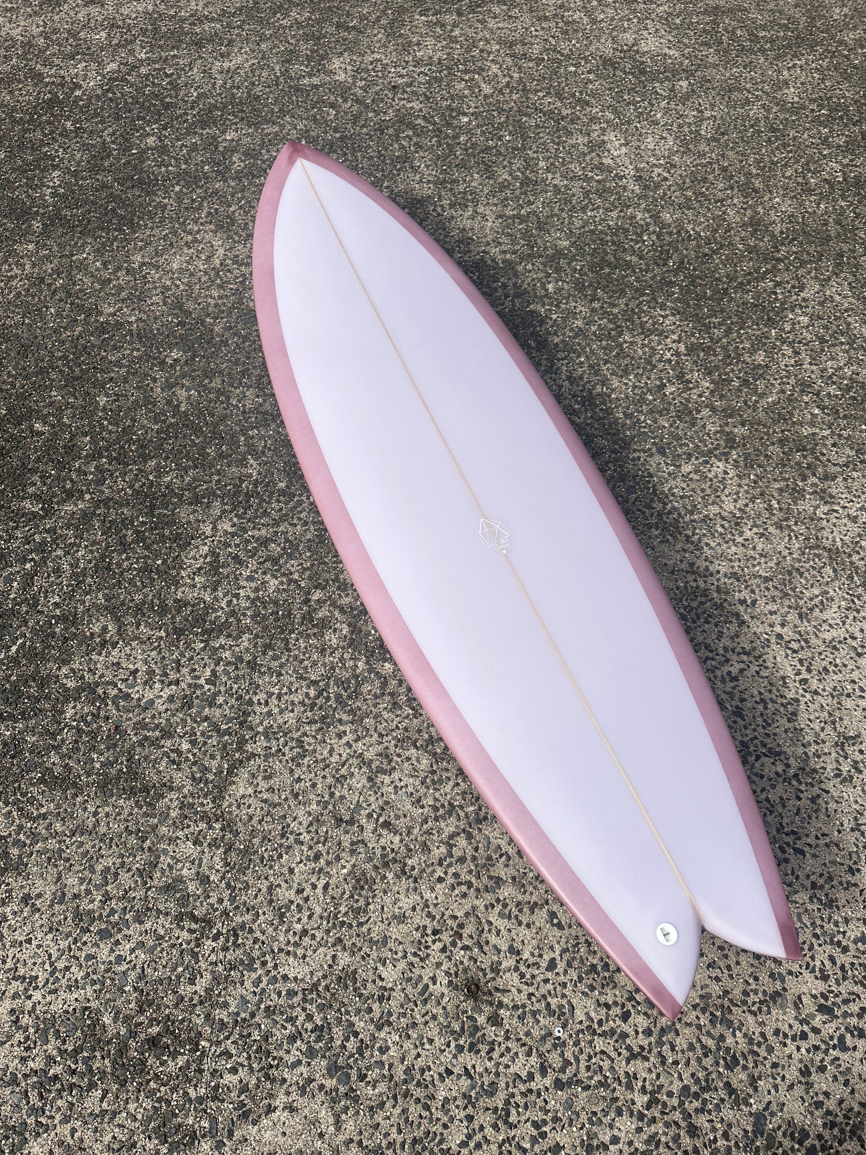 Yin Yang - 6'4 Muted Muave Quad