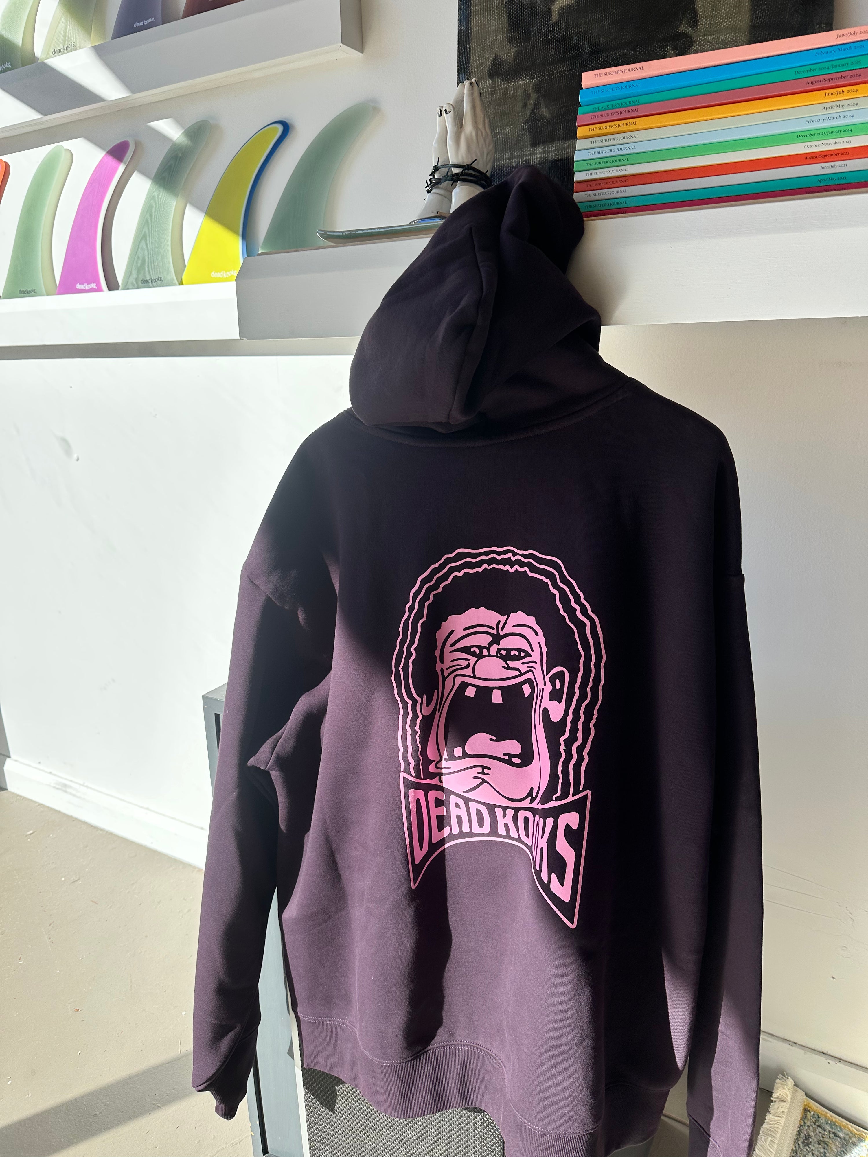 Bow-Tie Heavyweight Hood - Plum