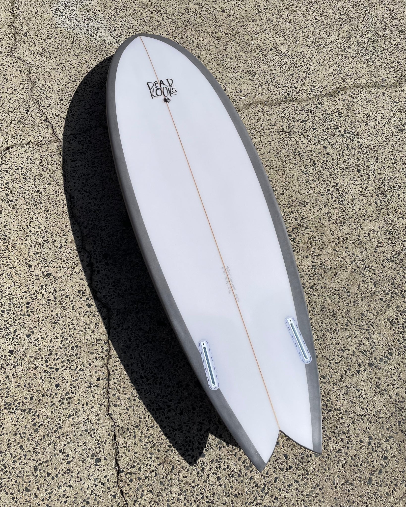 Ying Yang - 6'6 Grey – Dead Kooks Surfboards