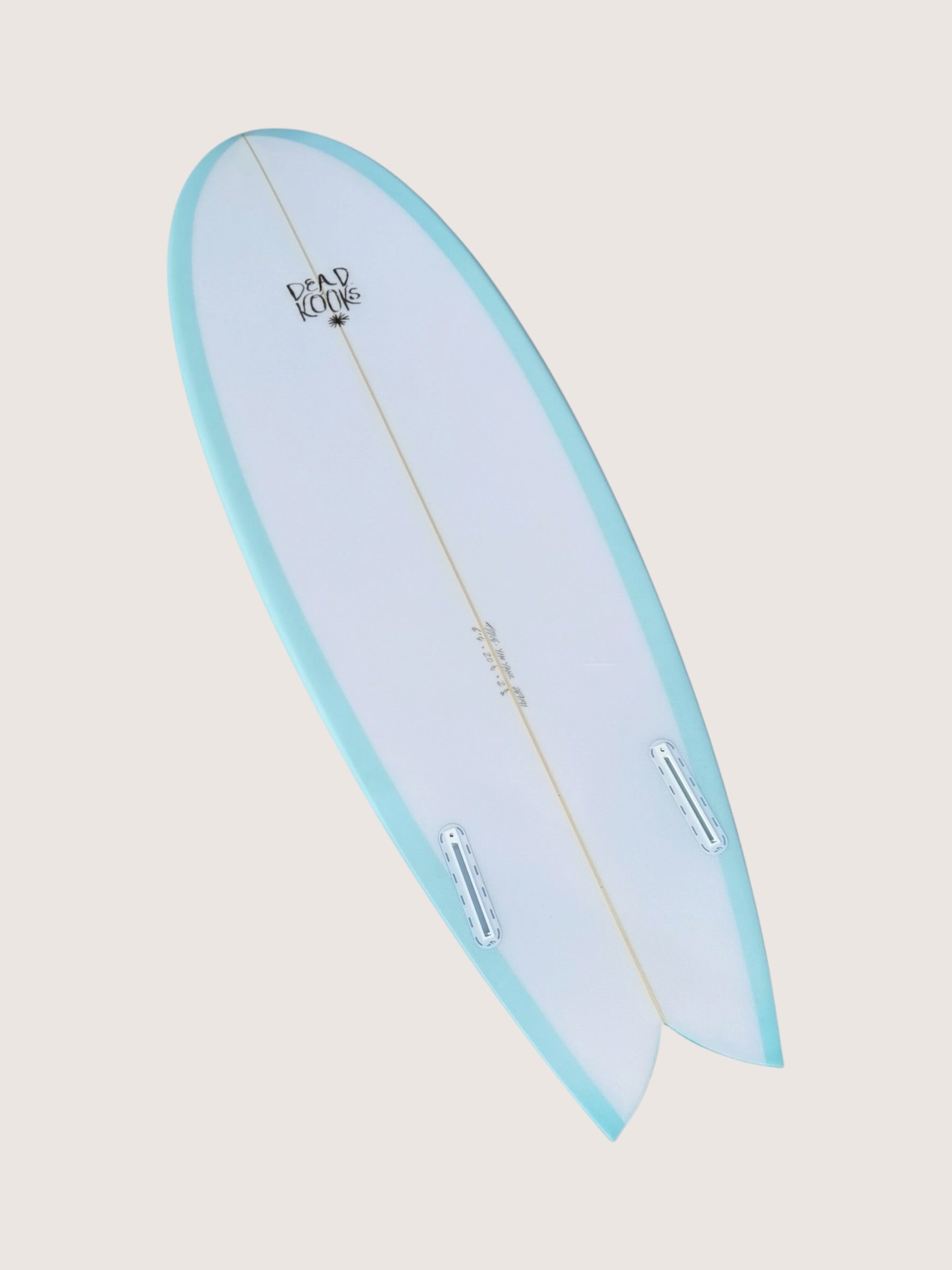 Yin Yang - 6'4 Turquoise