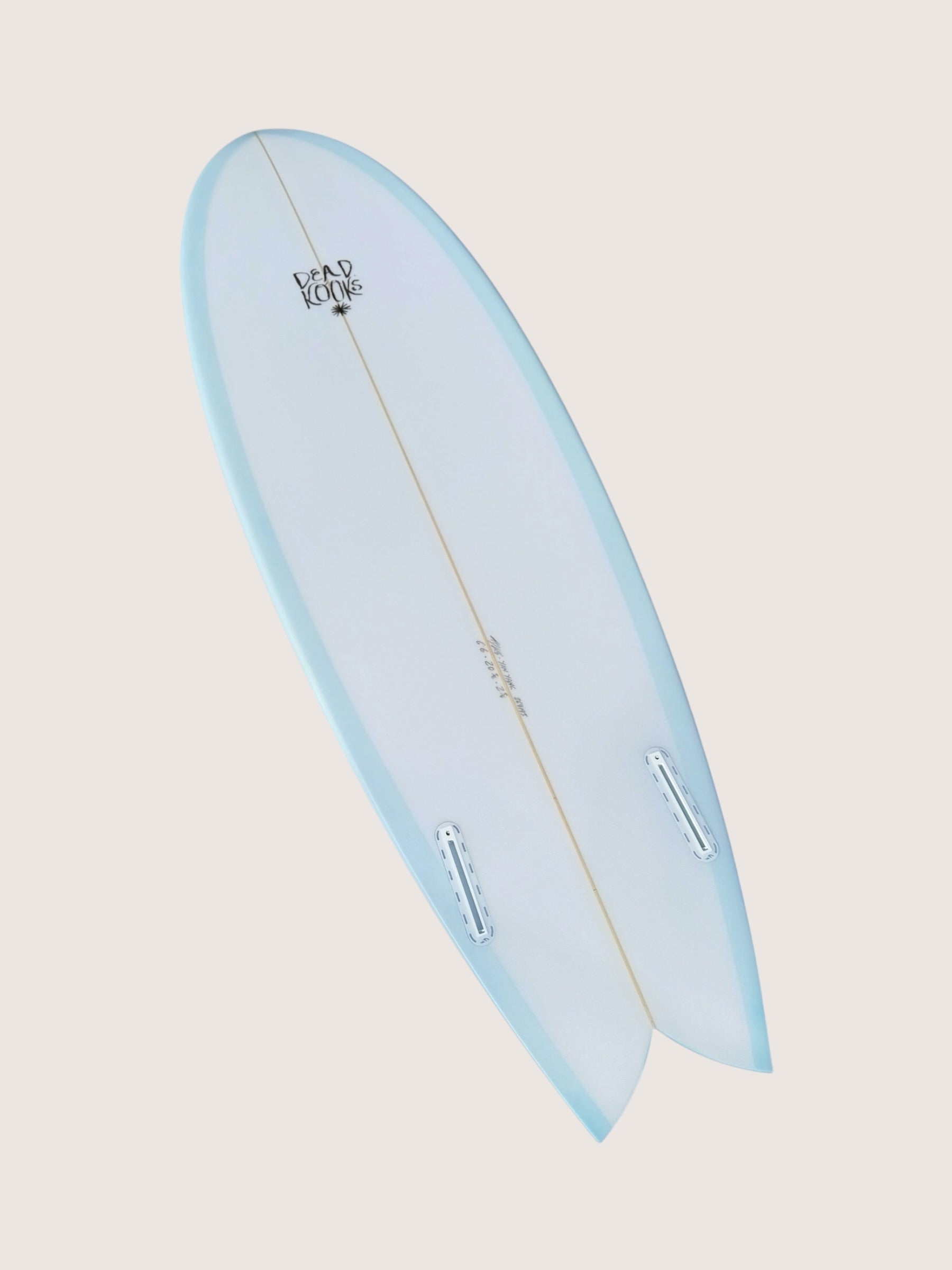 Yin Yang - 6'6 Baby blue