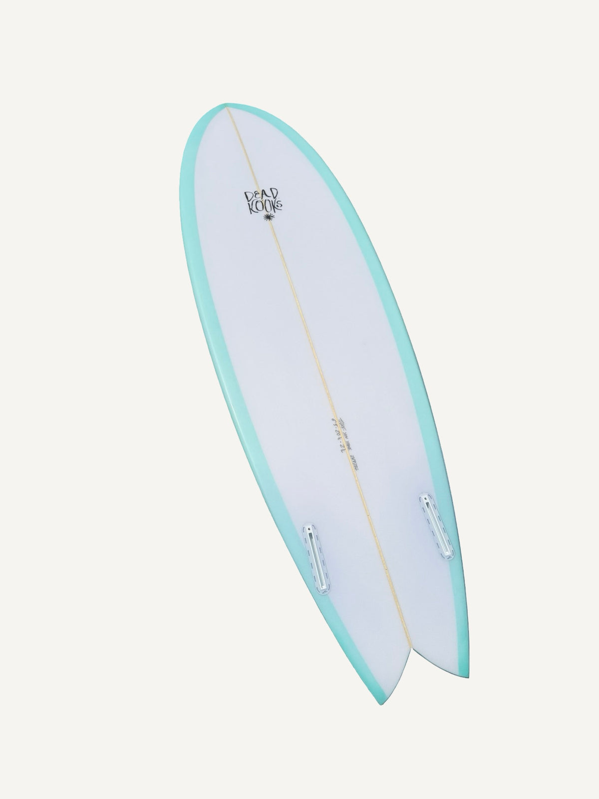 Yin Yang - 6'5 TURQUOISE