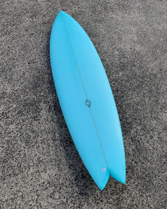 Ying Yang - 6'6 Faded Turquoise