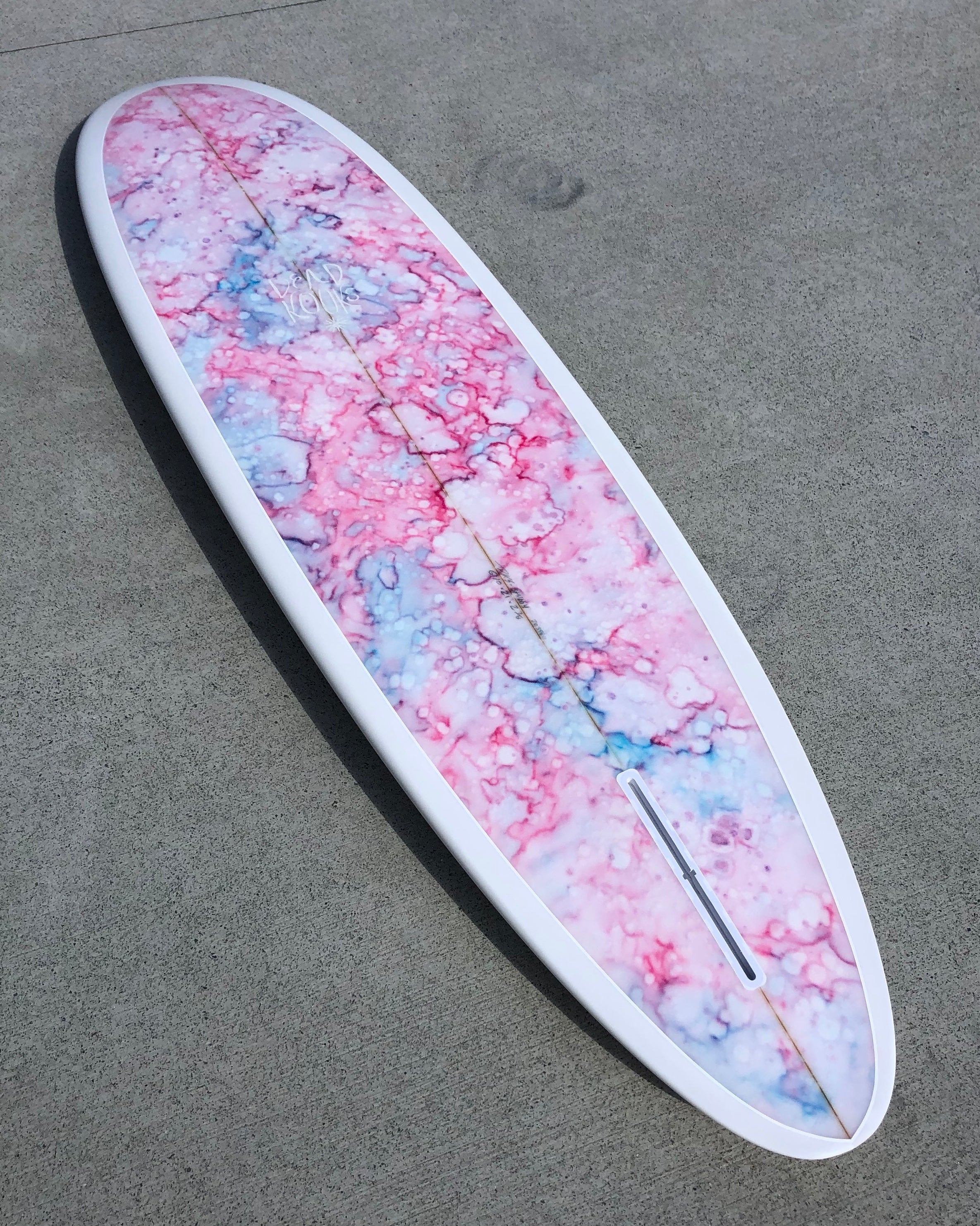 Stubby - 6'10 Fairy Floss Acid Blotch