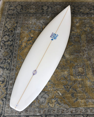 Shorty - 5'11 Clear with White Carbon (NEW)