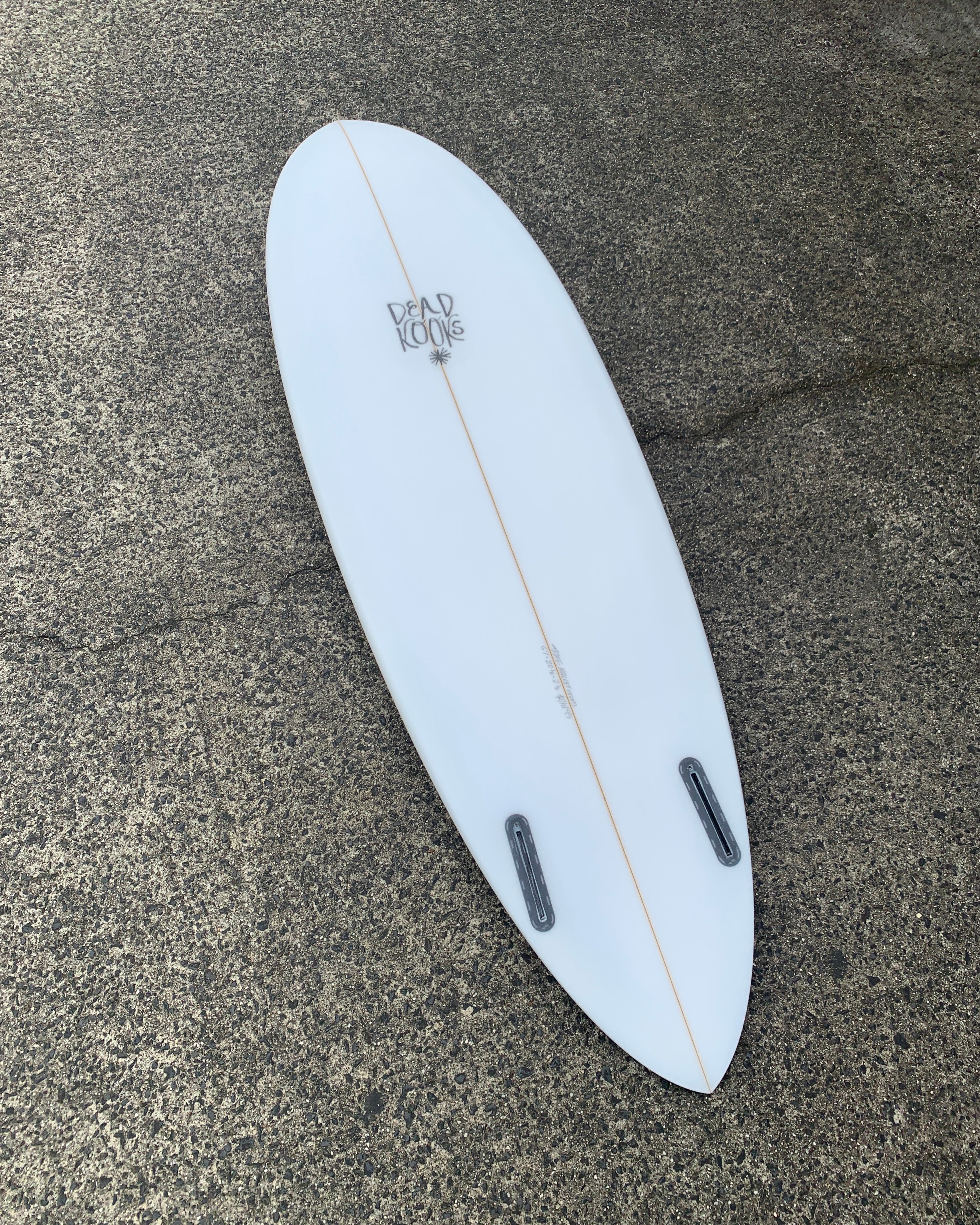 Deadkooks hellcat（デッドクークス ヘルキャット） Hellcat - 6'1 Clear – Dead Kooks Surfboards
