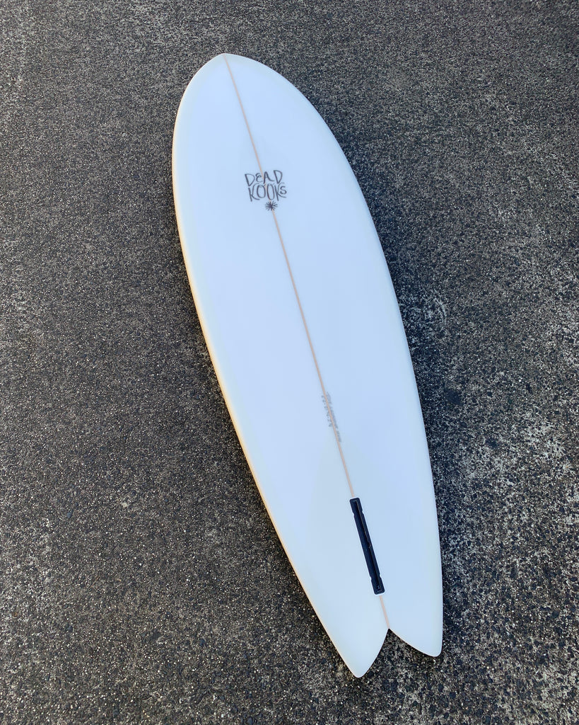 Wildflower - 6'6 Ivory – Dead Kooks Surfboards