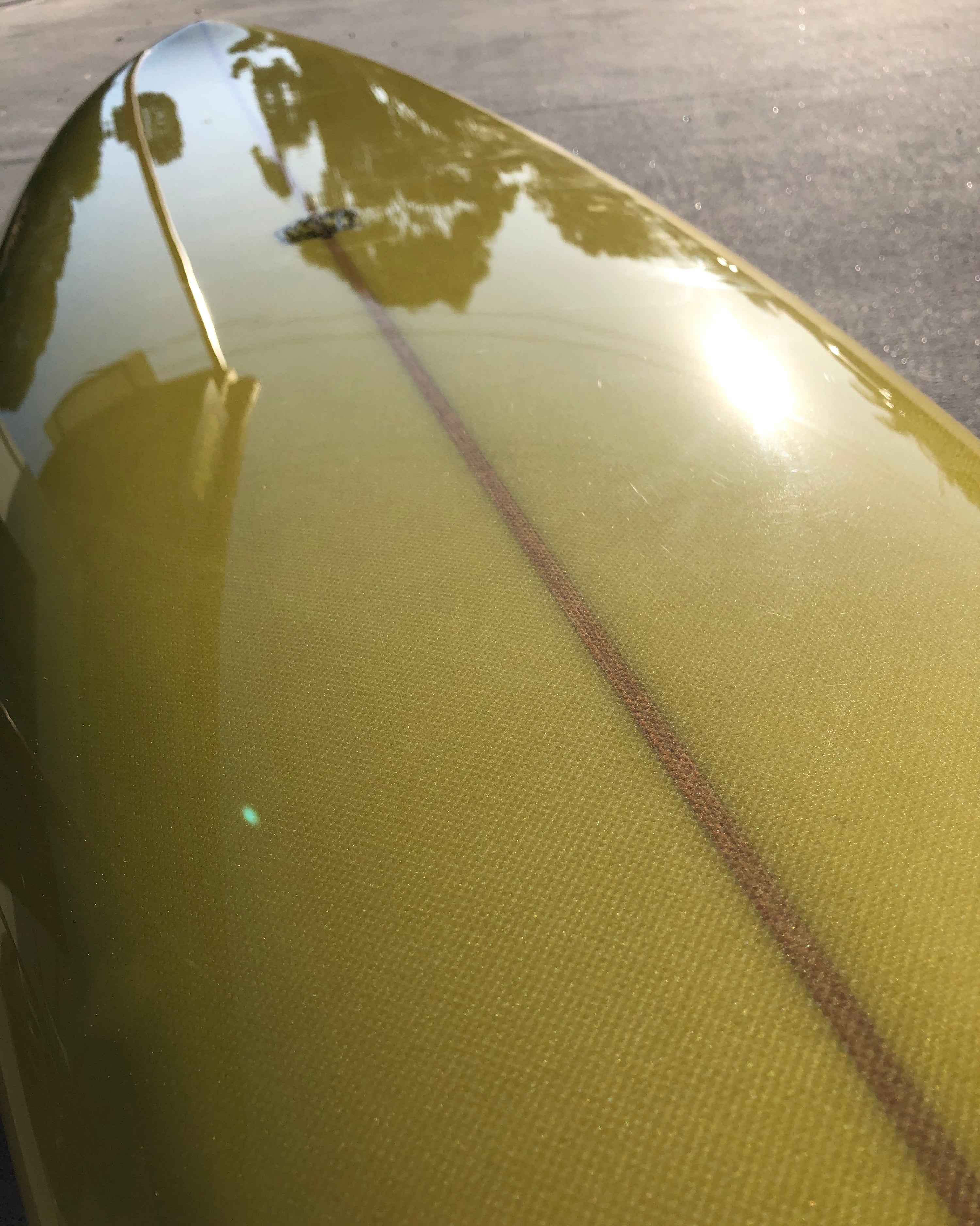 Hellhound - 7'2 Pearlescent Mustard