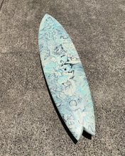 Ying Yang - 6'4 Blue & Grey Swirl