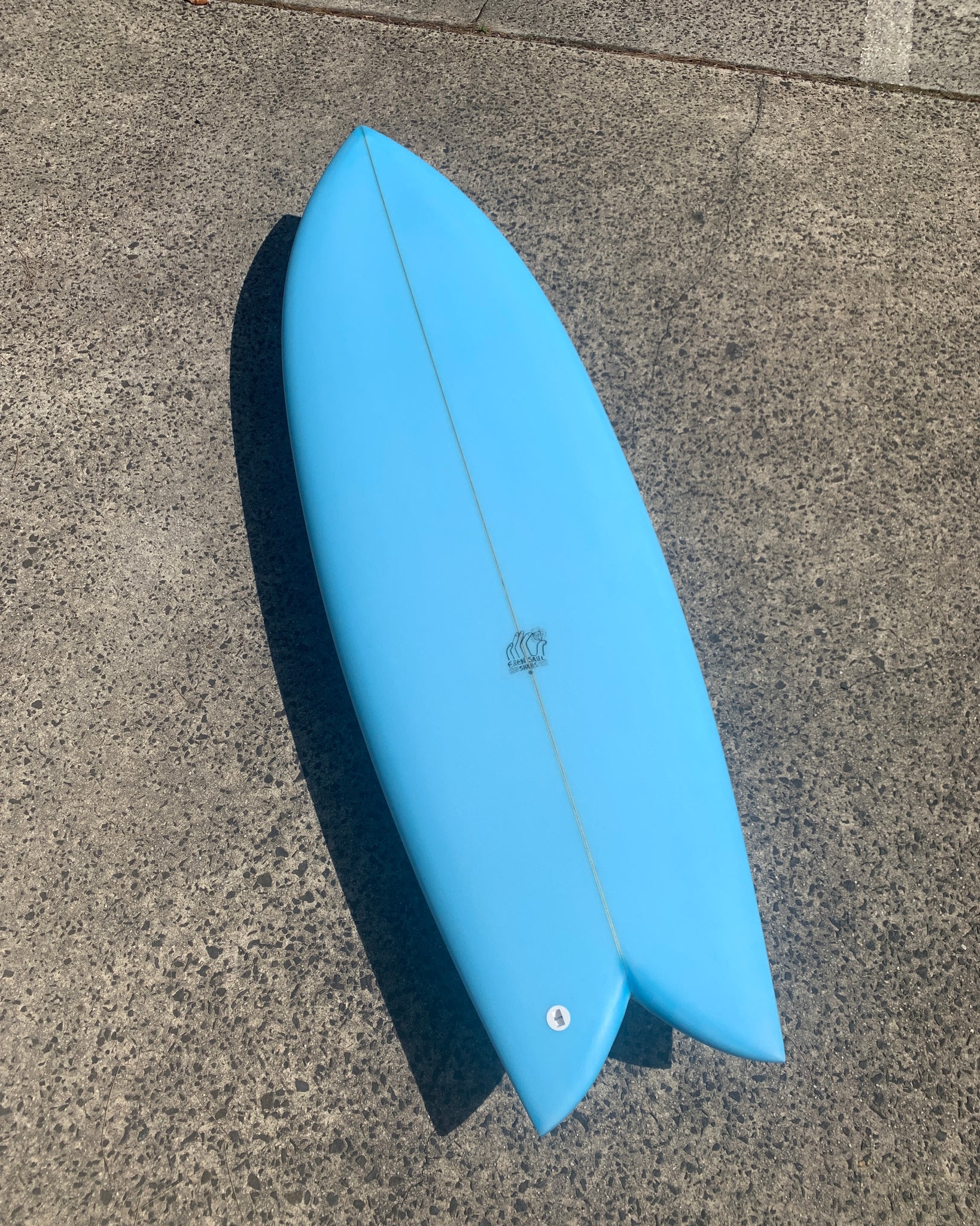 Psychocandy - 5'7 Sky Blue – Dead Kooks Surfboards