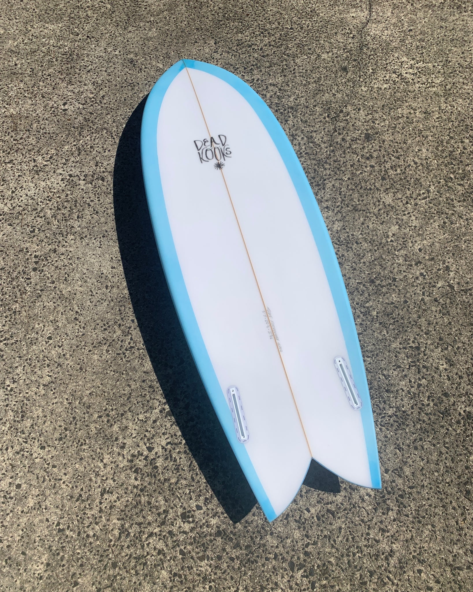 Psychocandy - 5'7 Sky Blue – Dead Kooks Surfboards