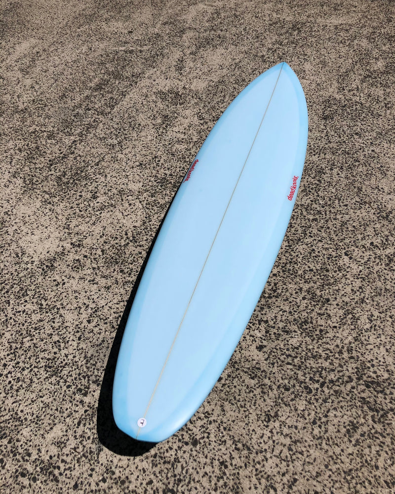 Aphex - 7'2 Wategos Blue – Dead Kooks Surfboards