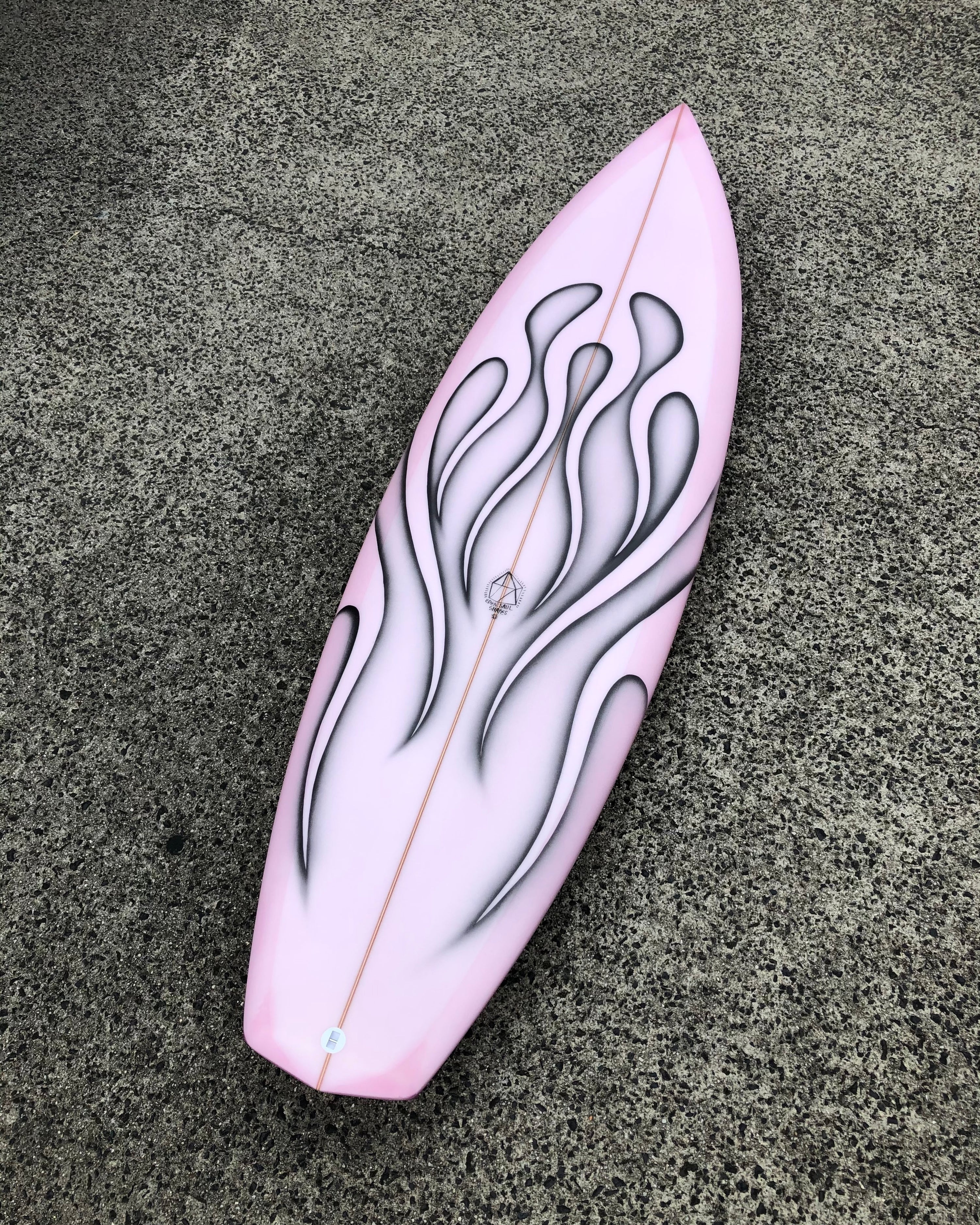 Flatdeck Thruster - 5'11 Musk Flame