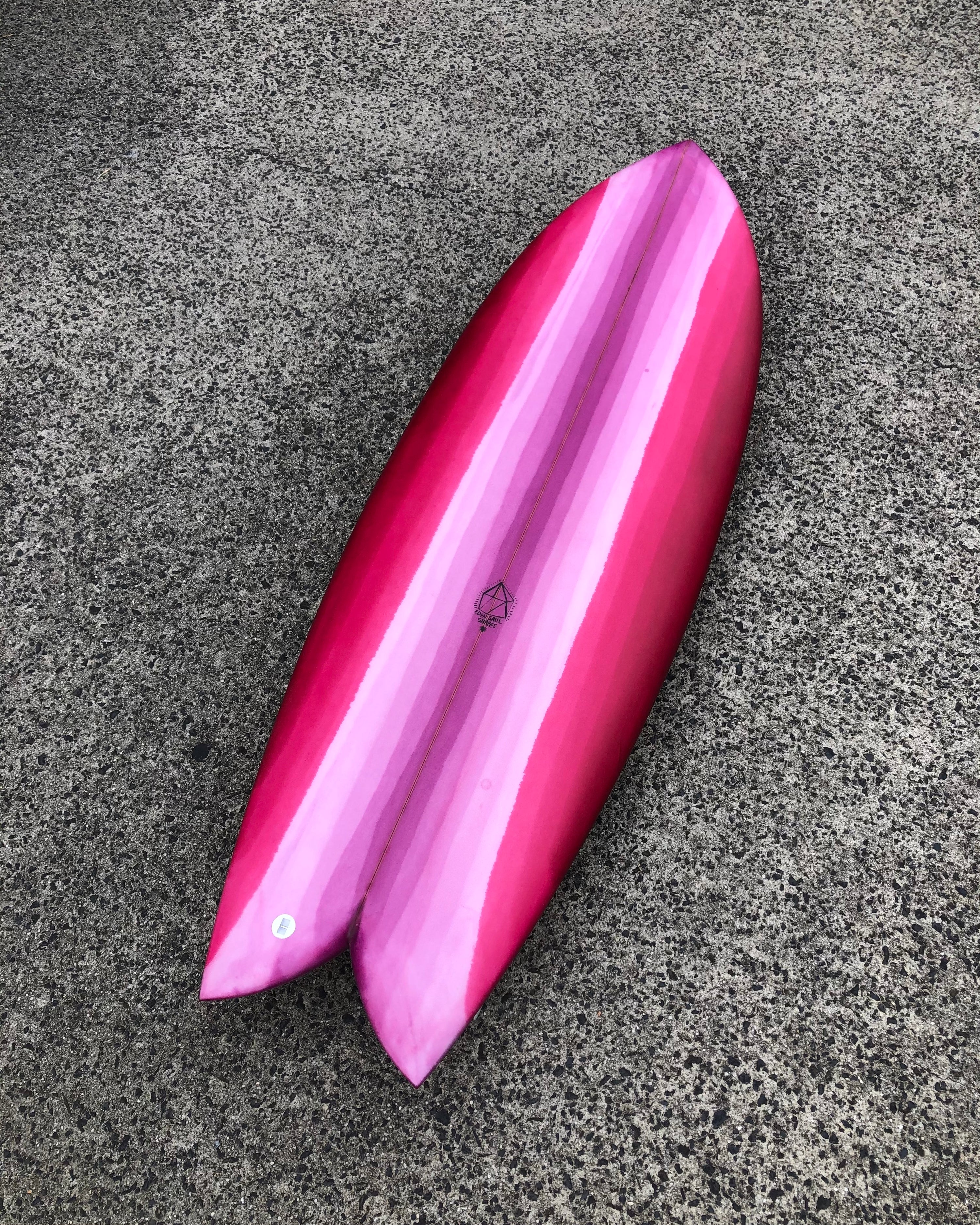 Riches RF - 5'3 Hibiscus Stripe