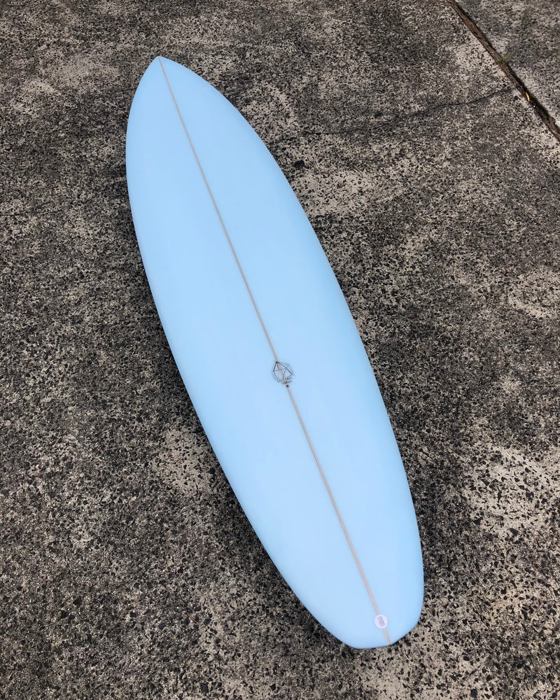 Aphex - 6'8 Baby Blue – Dead Kooks Surfboards